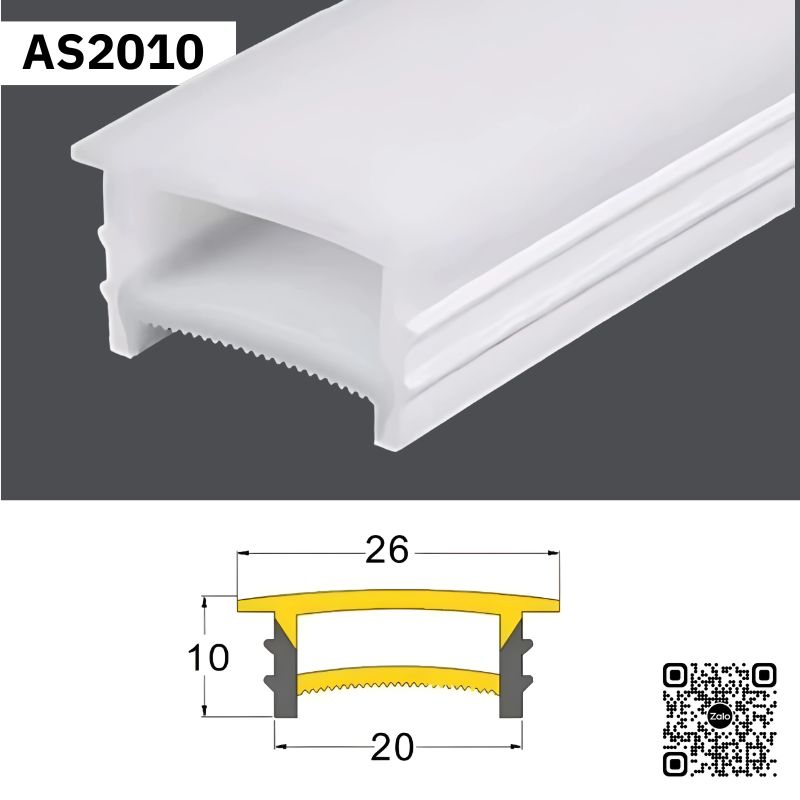 Thanh Silicon Uốn Dẻo Gắn Âm| AS2010
